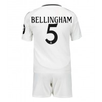 Real Madrid Jude Bellingham #5 Replika babykläder Hemmaställ Barn 2024-25 Kortärmad (+ korta byxor)